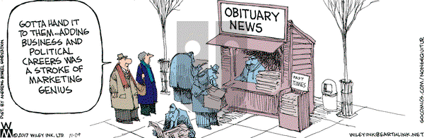 Non Sequitur on Wednesday November 29, 2017 Comic Strip
