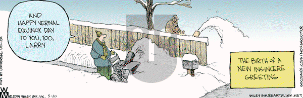 Non Sequitur on Thursday March 20, 2014 Comic Strip