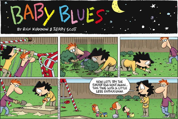 Baby Blues on Sunday March 27, 2016 Comic Strip