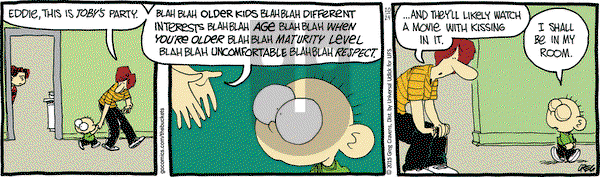 The Buckets on Saturday October 24, 2015 Comic Strip