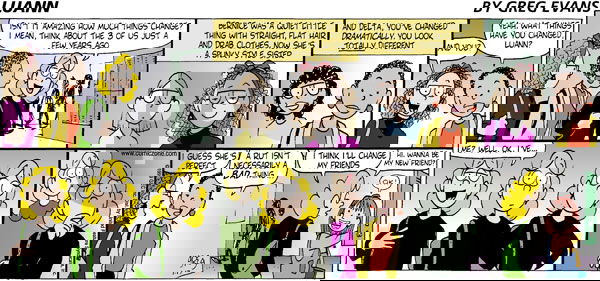 Luann on Sunday January 17, 1999 Comic Strip