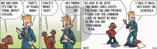 Frazz on Tuesday March 26, 2019 Comic Strip
