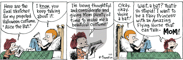 Cul de Sac on Friday October 5, 2018 Comic Strip