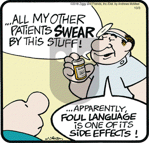 Ziggy on Wednesday October 3, 2018 Comic Strip