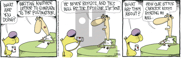 The Duplex on Monday July 31, 2017 Comic Strip