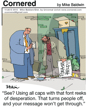 Cornered on Friday November 20, 2015 Comic Strip