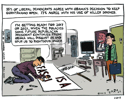 Ted Rall on Wednesday February 20, 2013 Comic Strip