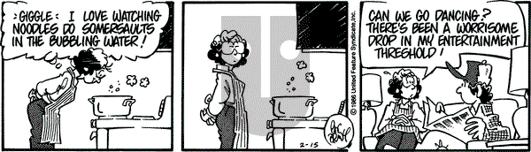 Rose is Rose on Saturday February 15, 1986 Comic Strip
