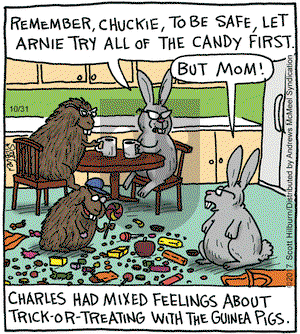 The Argyle Sweater on Tuesday October 31, 2017 Comic Strip
