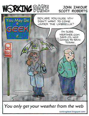 Working Daze on Friday January 9, 2009 Comic Strip