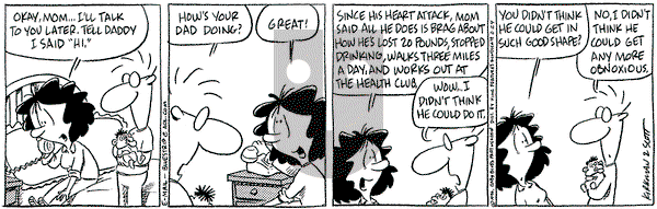 Baby Blues - Saturday February 24, 1996 Comic Strip