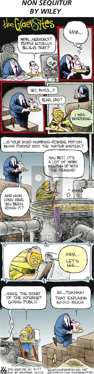 Non Sequitur on Sunday March 27, 2016 Comic Strip