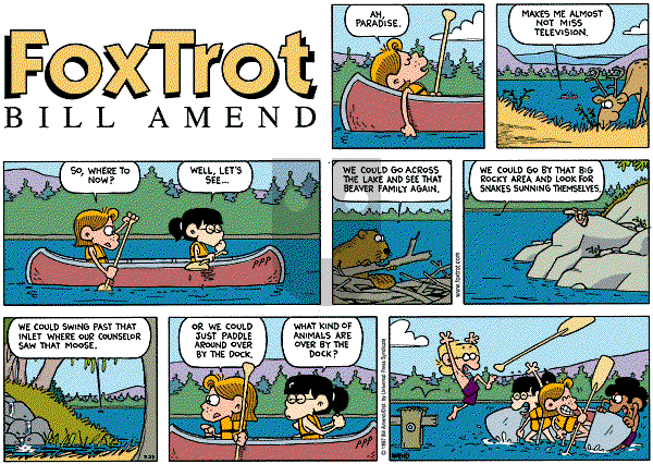 FoxTrot on Sunday July 27, 1997 Comic Strip