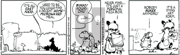 Over the Hedge on Friday November 21, 2003 Comic Strip
