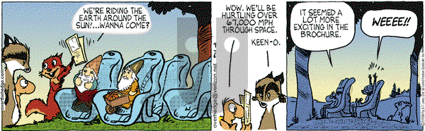 Over the Hedge on Tuesday April 6, 2010 Comic Strip
