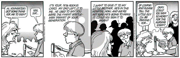 Doonesbury on Friday April 26, 1996 Comic Strip