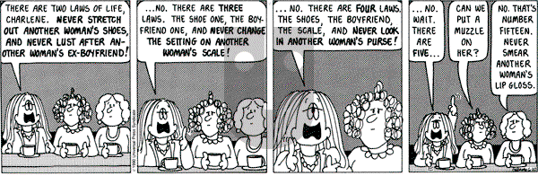 Cathy Classics on Wednesday June 20, 1990 Comic Strip