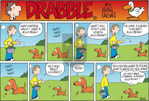 Drabble - Sunday March 27, 2016 Comic Strip