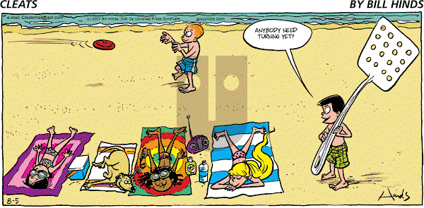 Cleats - Sunday August 5, 2007 Comic Strip
