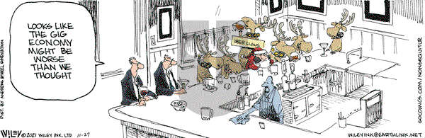 Non Sequitur - Saturday November 27, 2021 Comic Strip
