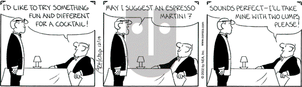 The Born Loser on Thursday December 19, 2002 Comic Strip