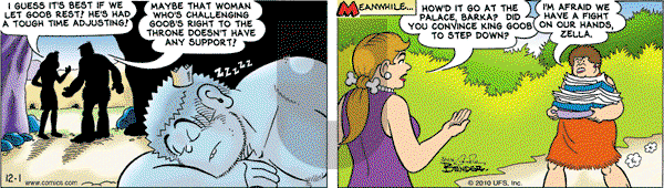 Alley Oop on Wednesday December 1, 2010 Comic Strip