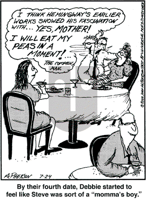 Close to Home on Friday July 24, 2009 Comic Strip