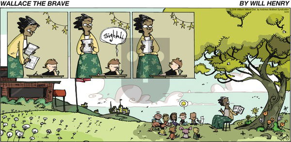 Wallace the Brave on Sunday June 23, 2019 Comic Strip