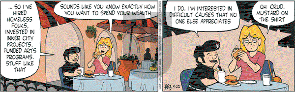 Luann on Wednesday April 22, 2009 Comic Strip