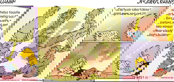 Luann on Sunday June 26, 2005 Comic Strip