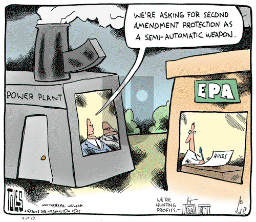 Tom Toles on Monday February 11, 2013 Comic Strip