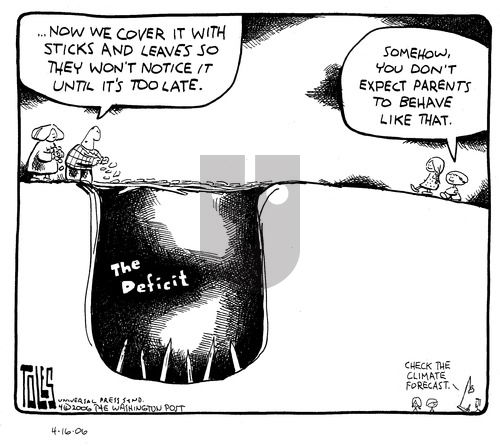 Tom Toles on Thursday August 23, 2007 Comic Strip