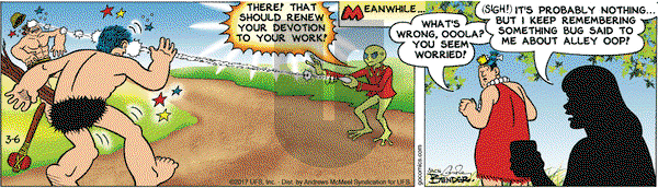 Alley Oop on Monday March 6, 2017 Comic Strip