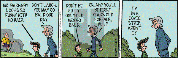 Grand Avenue on Saturday May 24, 2014 Comic Strip
