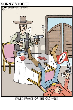 Sunny Street - Monday July 8, 2013 Comic Strip