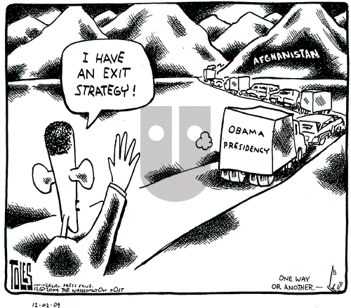 Tom Toles on Wednesday December 2, 2009 Comic Strip