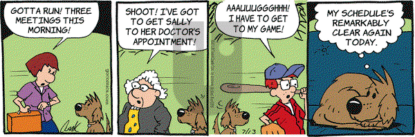 Lola on Friday July 13, 2018 Comic Strip