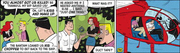 Rip Haywire on Thursday June 2, 2016 Comic Strip