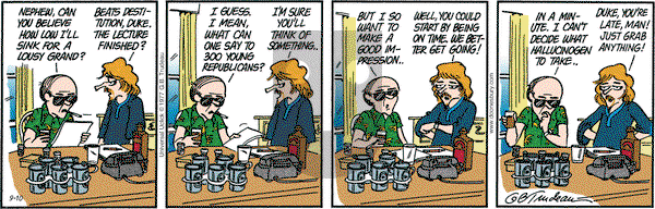 Doonesbury on Wednesday September 10, 2014 Comic Strip
