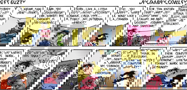Get Fuzzy on Sunday March 21, 2010 Comic Strip