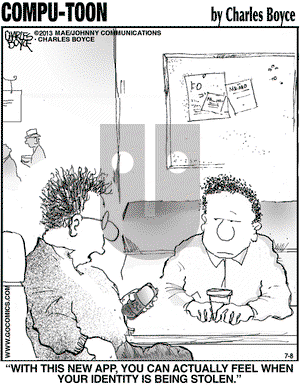 Compu-toon on Monday July 8, 2013 Comic Strip