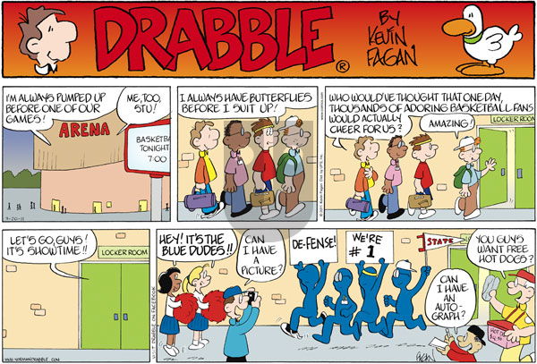 Drabble on Sunday March 20, 2011 Comic Strip