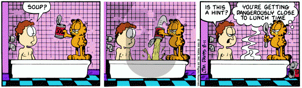 Garfield on Tuesday August 11, 1992 Comic Strip