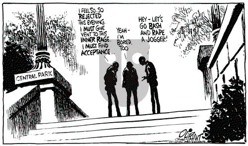 Pat Oliphant on Monday May 1, 1989 Comic Strip