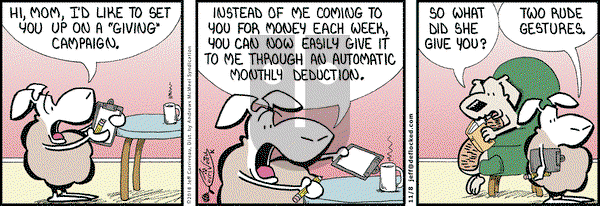 DeFlocked on Thursday November 8, 2018 Comic Strip