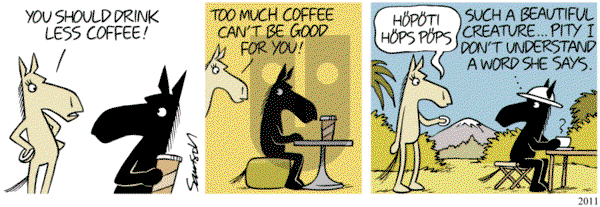 Dark Side of the Horse on Tuesday July 29, 2014 Comic Strip
