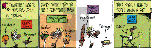 The Knight Life on Monday February 15, 2010 Comic Strip