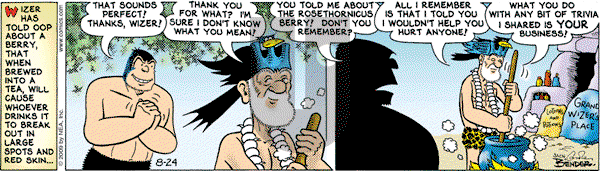 Alley Oop on Monday August 24, 2009 Comic Strip