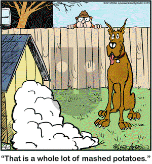 Marmaduke on Thursday April 1, 2021 Comic Strip