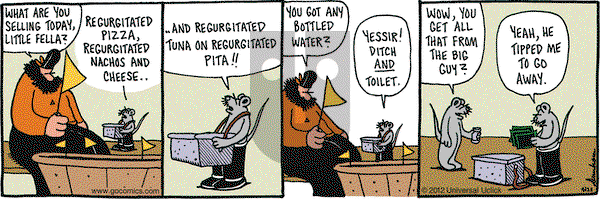 Overboard on Wednesday April 25, 2012 Comic Strip
